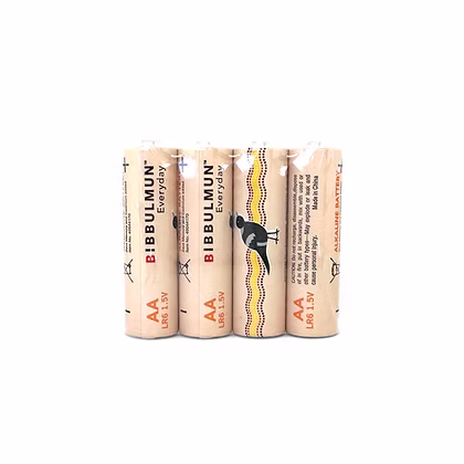 Bibbulmun Everyday Alkaline AA Batteries  Pack of 24