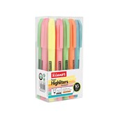 Luxor Pastel Highlighter Fluorescent  Pack of 16